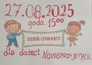 Plakat dzień otwarty