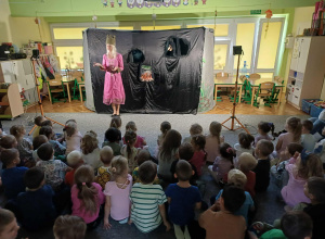 Teatr "Widzimisie" w przedszkolu.