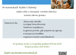 Warsztaty dla Rodziców